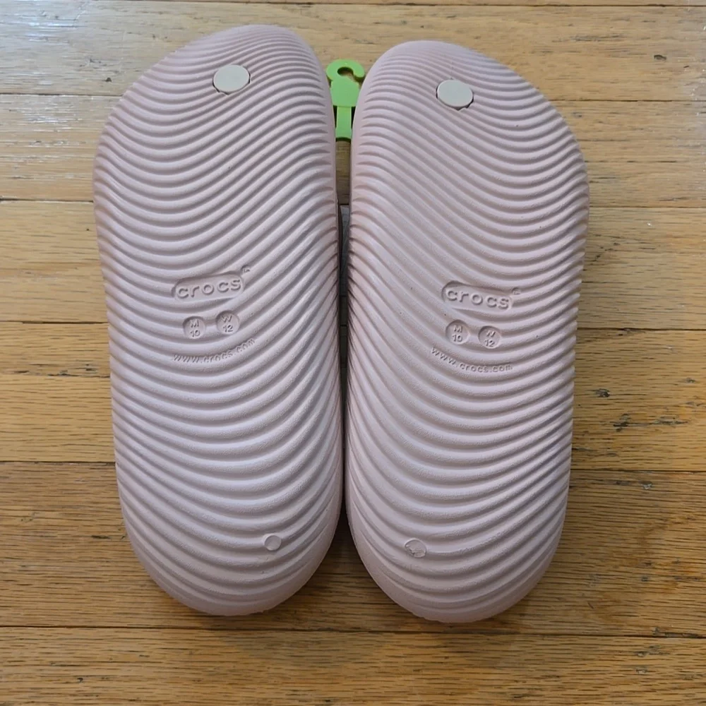 NIP Crocs Mellow Flip M10 /W12 Pink Clay #208431-6TY - Picture 7 of 10